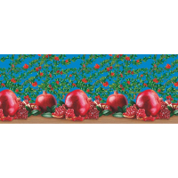 Фартук для кухни «Гранат», 2000 мм